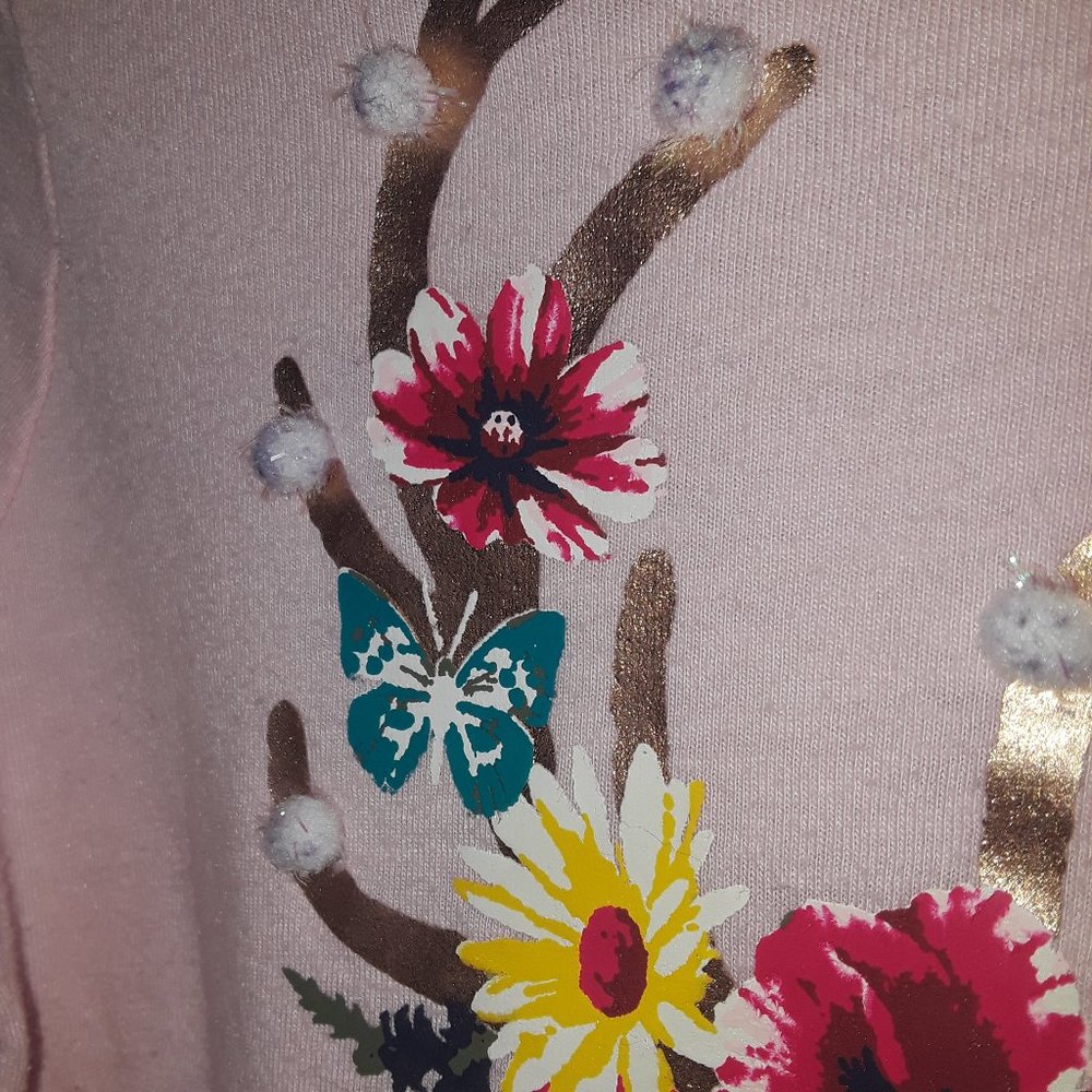 2 PC - Wonder Nation Deer top & pink leggings - Picture 4 of 9